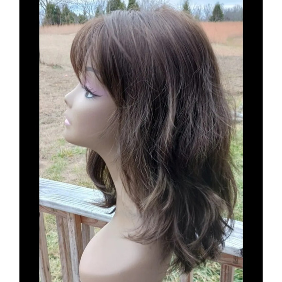 Mane Attraction by Henry Margu Glamour Cocoa Synthetic Wig Average Bangs main image 11